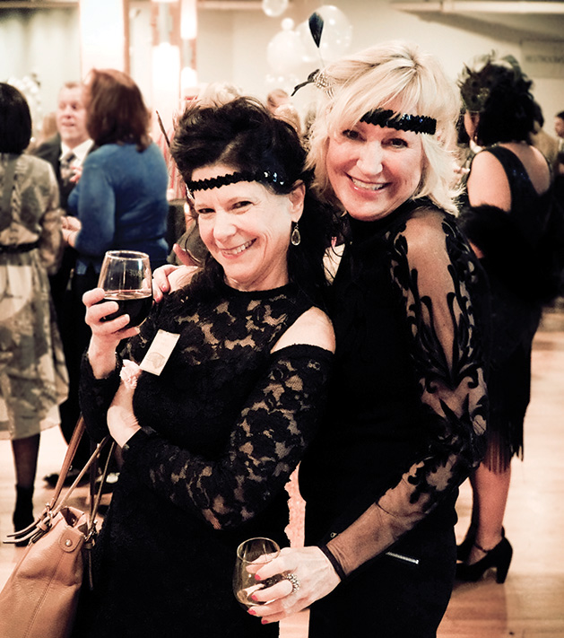 Attendees at the Stillwater Chamber Gala pose for a photo.