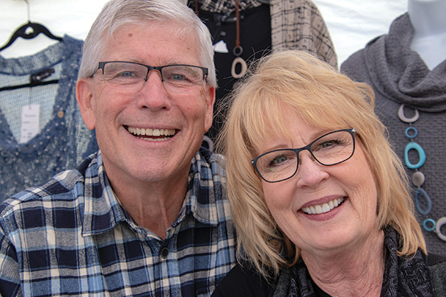 Afton Art in the Park Mike & Cherie Cleveland
