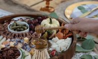 A charcuterie board from The Board Loon.