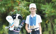 Bella Leonhart, Golf, youth golf, drive chip & putt, 2019 masters, augusta national golf club, golf channel