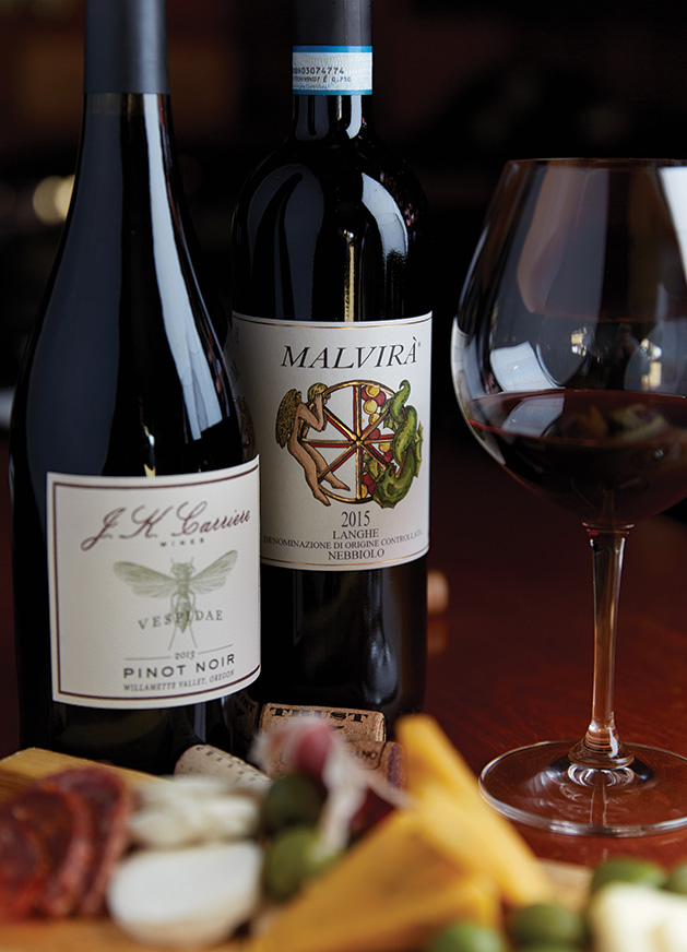 Domacin Wine Bar A bottle of J.K. Carriere and Malvira from Domacin Wine Bar.