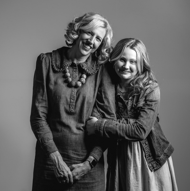 Kristin Rohman Rehkamp and her daughter Anna.