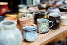 handmade ceramic mugs