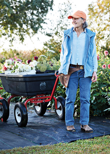 Susan Rockwood of Arcola Trail Flower Farms