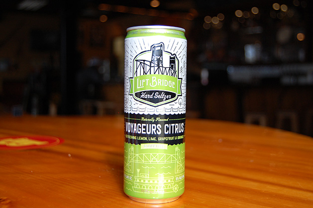 Lift Bridge Brewing Co. Voyageurs Citrus hard seltzer