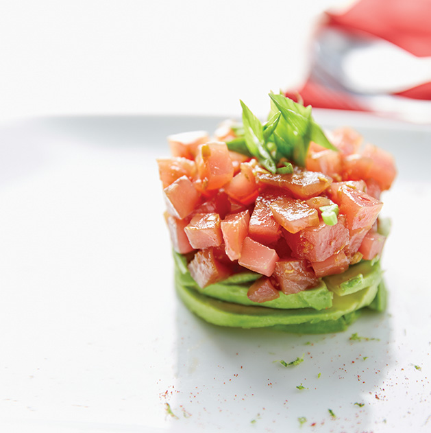 Asian tuna tartare from The Global Chef